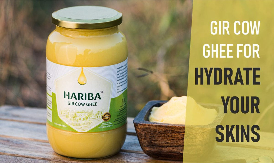 Gir cow ghee for dehydrated skin