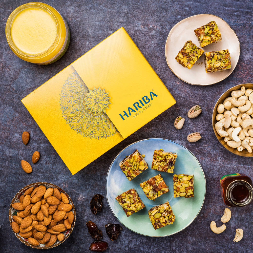 Buy Dry Fruit Punch With Dates Khajur Pak Online Hariba Dairy Farm